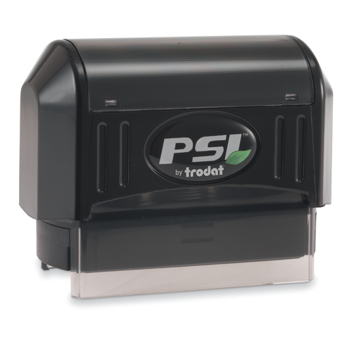 PSI 2264 Pre-inked Text Stamp, Rectangular