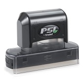 PSI 1479 Pre-inked Text Stamp, Rectangular